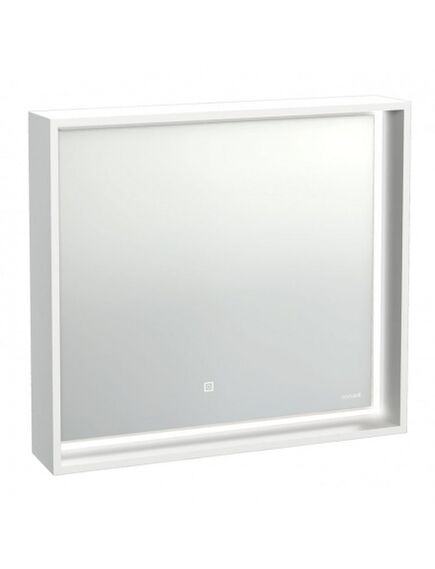 Купить Зеркало LOUNA 80 с подсветкой прямоугольное универсальная белый (sp-lu-lou80-os) по цене 17990 руб., в Санкт-Петебруге в интернет магазине 100-Систем, а также дургие товары CERSANIT из раздела Зеркала и Мебель для ванной комнаты