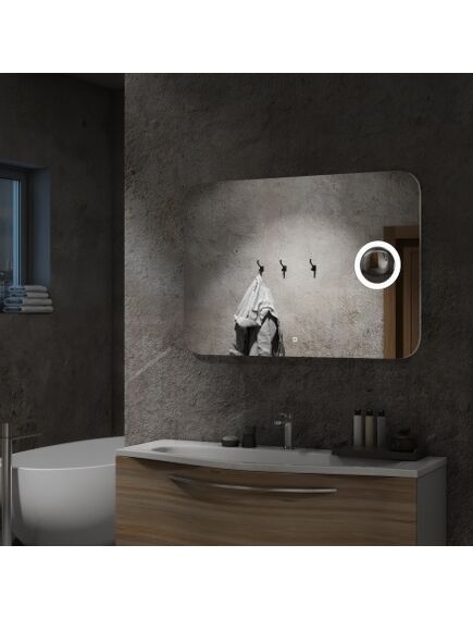 Купить Зеркало Континент Elegant LED 1000x700 (злп176) по цене 13460 руб., в Санкт-Петебруге в интернет магазине 100-Систем, а также дургие товары Континент из раздела Зеркала и Мебель для ванной комнаты