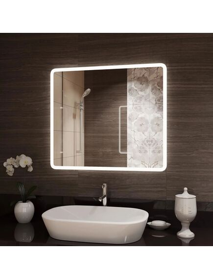 Купить Зеркало Континент Demure LED 900х800 (злп2300) по цене 12530 руб., в Санкт-Петебруге в интернет магазине 100-Систем, а также дургие товары Континент из раздела Зеркала и Мебель для ванной комнаты