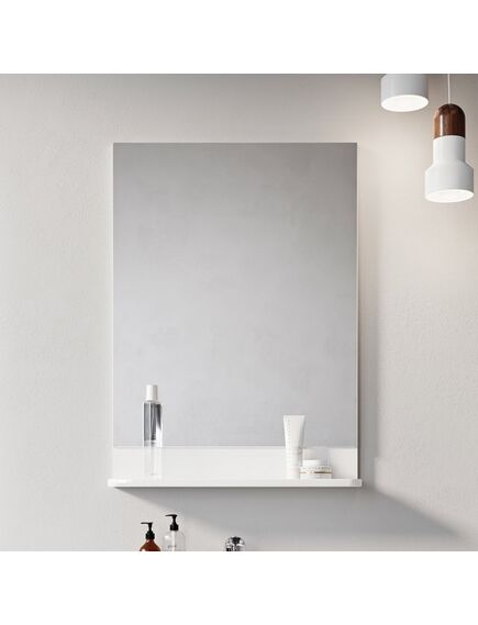 Купить Зеркало  BeHappy 550 белое (x000001099) по цене 23870 руб., в Санкт-Петебруге в интернет магазине 100-Систем, а также дургие товары RAVAK из раздела Зеркала и Мебель для ванной комнаты