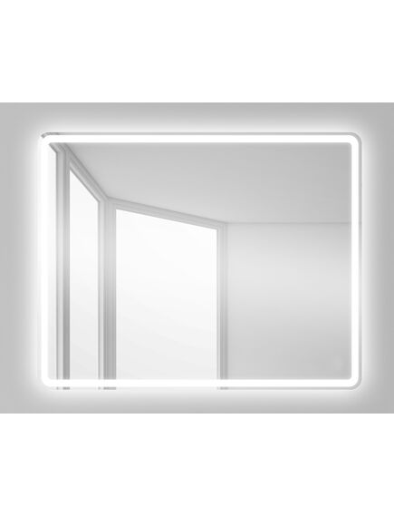 Купить Зеркало BelBagno SPC-MAR 100 с кнопочным выключателем с подсветкой (spc-mar-1000-800-led-btn) по цене 10760 руб., в Санкт-Петебруге в интернет магазине 100-Систем, а также дургие товары BelBagno из раздела Зеркала и Мебель для ванной комнаты