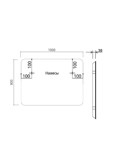 Купить Зеркало LED VLM-3VC100B 1000х800 c сенсорным выключателем и диммером, , шт (vlm-3vc100b) по цене 15220 руб., в Санкт-Петебруге в интернет магазине 100-Систем, а также дургие товары Vincea из раздела Зеркала и Мебель для ванной комнаты