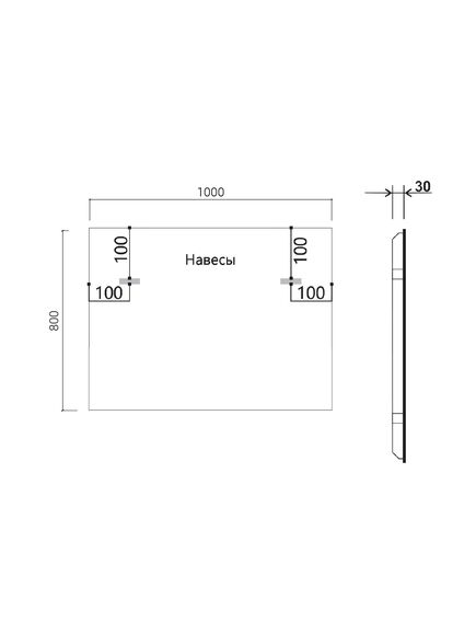 Купить Зеркало LED VLM-3VN100-2 1000х800 c сенсорным выключателем и диммером, антизапотевание, , шт (vlm-3vn100-2) по цене 14940 руб., в Санкт-Петебруге в интернет магазине 100-Систем, а также дургие товары Vincea из раздела Зеркала и Мебель для ванной комнаты