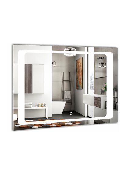 Купить Зеркало для ванной Azario Фортуна 80 ФР-00000947 (фр-00000947) по цене 8165 руб., в Санкт-Петебруге в интернет магазине 100-Систем, а также дургие товары Azario из раздела Зеркала и Мебель для ванной комнаты