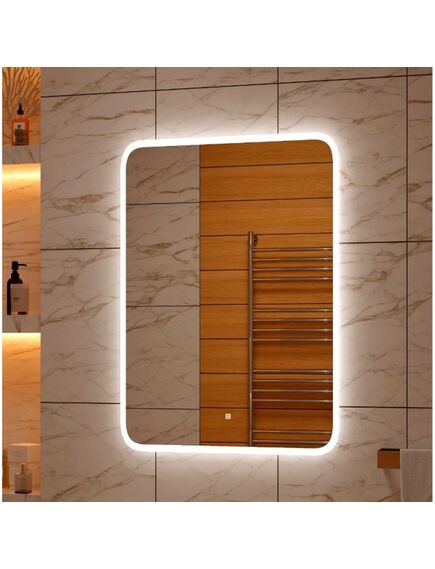 Купить Зеркало Континент Glamour LED 800х1200 (злп861) по цене 12610 руб., в Санкт-Петебруге в интернет магазине 100-Систем, а также дургие товары Континент из раздела Зеркала и Мебель для ванной комнаты