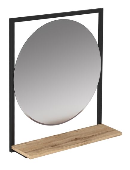 Купить 1MARKA Зеркало круг. GRUNGE LOFT 60П (ц0000007991) по цене 6630 руб., в Санкт-Петебруге в интернет магазине 100-Систем, а также дургие товары 1MARKA из раздела Зеркала и Мебель для ванной комнаты