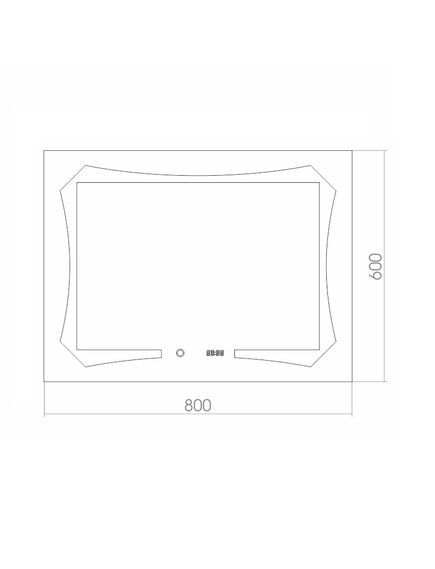 Купить Зеркало для ванной Azario Otto 80 ФР-00001398 (фр-00001398) по цене 10784 руб., в Санкт-Петебруге в интернет магазине 100-Систем, а также дургие товары Azario из раздела Зеркала и Мебель для ванной комнаты