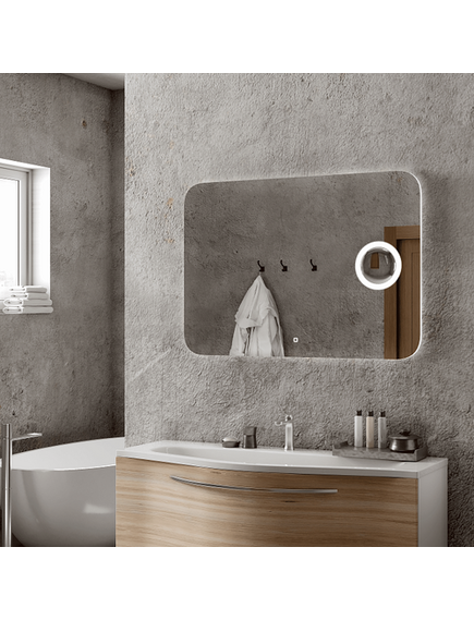 Купить Зеркало Континент Elegant LED 1200x800 (злп778) по цене 17330 руб., в Санкт-Петебруге в интернет магазине 100-Систем, а также дургие товары Континент из раздела Зеркала и Мебель для ванной комнаты