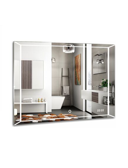 Купить Зеркало для ванной Azario Voll 80 ФР-00001399 (фр-00001399) по цене 11539 руб., в Санкт-Петебруге в интернет магазине 100-Систем, а также дургие товары Azario из раздела Зеркала и Мебель для ванной комнаты