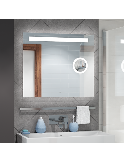 Купить Зеркало Континент Eldorado LED 1000х700 (злп919) по цене 12850 руб., в Санкт-Петебруге в интернет магазине 100-Систем, а также дургие товары Континент из раздела Зеркала и Мебель для ванной комнаты