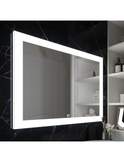 Купить Зеркало с LED подсветкой тон нейтральный, сенсорным управлением и функцией антизапотевания. (злп930) по цене 15640 руб., в Санкт-Петебруге в интернет магазине 100-Систем, а также дургие товары Континент из раздела Зеркала и Мебель для ванной комнаты