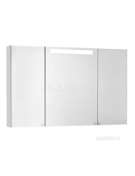 Купить Зеркальный шкаф AQUATON Мадрид 120 со светильником белый 1A113402MA010 (1a113402ma010) по цене 24490 руб., в Санкт-Петебруге в интернет магазине 100-Систем, а также дургие товары AQUATON из раздела Зеркальные шкафы для ванной и Мебель для ванной комнаты