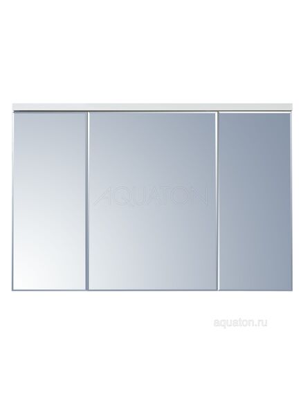 Купить Зеркальный шкаф AQUATON Брук 120 белый 1A200802BC010 (1a200802bc010) по цене 24730 руб., в Санкт-Петебруге в интернет магазине 100-Систем, а также дургие товары AQUATON из раздела Зеркальные шкафы для ванной и Мебель для ванной комнаты