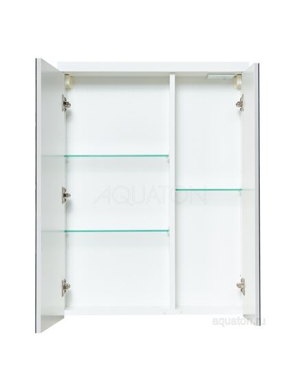 Купить Зеркальный шкаф AQUATON Брук 60 белый 1A200502BC010 (1a200502bc010) по цене 5990 руб., в Санкт-Петебруге в интернет магазине 100-Систем, а также дургие товары AQUATON из раздела Зеркальные шкафы для ванной и Мебель для ванной комнаты