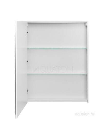 Купить Зеркальный шкаф AQUATON Нортон 65 белый 1A249102NT010 (1a249102nt010) по цене 8690 руб., в Санкт-Петебруге в интернет магазине 100-Систем, а также дургие товары AQUATON из раздела Зеркальные шкафы для ванной и Мебель для ванной комнаты