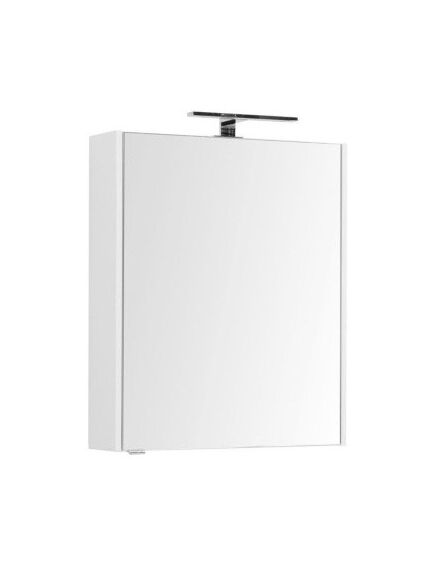 Купить Зеркало-шкаф Aquanet Палермо 60 белый (00203939) по цене 13476 руб., в Санкт-Петебруге в интернет магазине 100-Систем, а также дургие товары AQUANET из раздела Зеркальные шкафы для ванной и Мебель для ванной комнаты