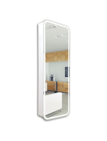Купить Зеркало-шкаф Azario Понтианак 45х15х135 (led-00002360) по цене 23466 руб., в Санкт-Петебруге в интернет магазине 100-Систем, а также дургие товары Azario из раздела Зеркальные шкафы для ванной и Мебель для ванной комнаты