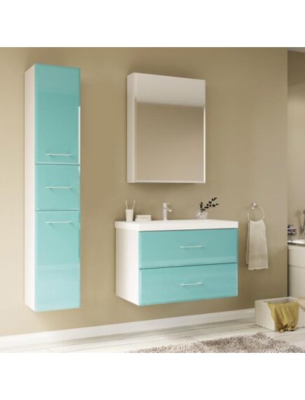 Купить 1Marka Зеркало-шкаф 60 1д (у37178) по цене 9113 руб., в Санкт-Петебруге в интернет магазине 100-Систем, а также дургие товары 1MARKA из раздела Зеркальные шкафы для ванной и Мебель для ванной комнаты
