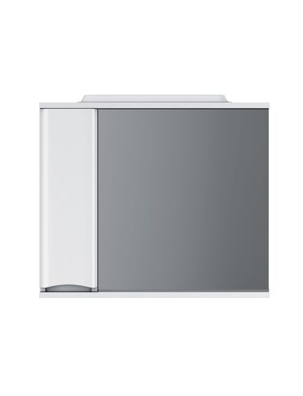 Купить Зеркало со шкафом AM.PM Like 80 L M80MPL0801WG с подсветкой Белый (m80mpl0801wg) по цене 19990 руб., в Санкт-Петебруге в интернет магазине 100-Систем, а также дургие товары AM.PM из раздела Зеркальные шкафы для ванной и Мебель для ванной комнаты