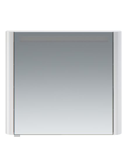 Купить M30MCR0801WG Sensation, зеркало, зеркальный шкаф, правый,80 см, с подсветкой, белый, глянец, шт (m30mcr0801wg) по цене 340890 руб., в Санкт-Петебруге в интернет магазине 100-Систем, а также дургие товары AM.PM из раздела Зеркальные шкафы для ванной и Мебель для ванной комнаты