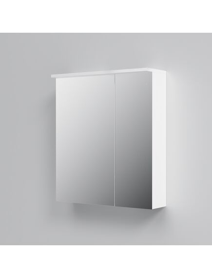 Купить Зеркальный шкаф AM.PM Spirit 60 M70MCX0601WG с подсветкой Белый (m70mcx0601wg) по цене 24990 руб., в Санкт-Петебруге в интернет магазине 100-Систем, а также дургие товары AM.PM из раздела Зеркальные шкафы для ванной и Мебель для ванной комнаты
