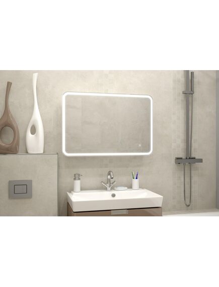 Купить Зеркало-шкаф Континент TOKIO 900х530  (мвк010) по цене 26180 руб., в Санкт-Петебруге в интернет магазине 100-Систем, а также дургие товары Континент из раздела Зеркальные шкафы для ванной и Мебель для ванной комнаты
