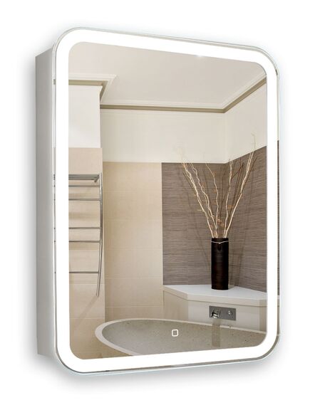 Купить Зеркало-шкаф Azario Фиджи 50х15х75 (led-00002362) по цене 13936 руб., в Санкт-Петебруге в интернет магазине 100-Систем, а также дургие товары Azario из раздела Зеркальные шкафы для ванной и Мебель для ванной комнаты