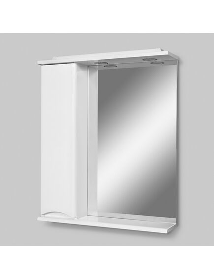 Купить M80MPL0651WG Like зеркало, частично зеркальный шкаф, левый, 65см, с подсветкой, белый, глянец, шт (m80mpl0651wg) по цене 18790 руб., в Санкт-Петебруге в интернет магазине 100-Систем, а также дургие товары AM.PM из раздела Зеркальные шкафы для ванной и Мебель для ванной комнаты