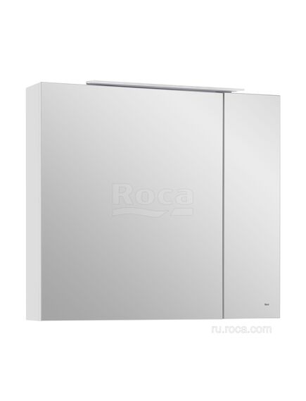 Купить Зеркальный шкаф Roca Oleta 80 белый матовый, A857647501 (a857647501) по цене 24990 руб., в Санкт-Петебруге в интернет магазине 100-Систем, а также дургие товары ROCA из раздела Зеркальные шкафы для ванной и Мебель для ванной комнаты
