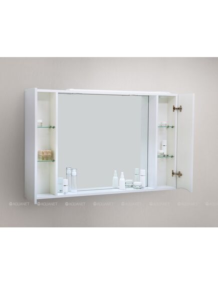 Купить Зеркало-шкаф 100 см BelBagno MARINO-SPC-1000/750-2A-BL-P (marino-spc-1000/750-2a-bl-p) по цене 20940 руб., в Санкт-Петебруге в интернет магазине 100-Систем, а также дургие товары BelBagno из раздела Зеркальные шкафы для ванной и Мебель для ванной комнаты