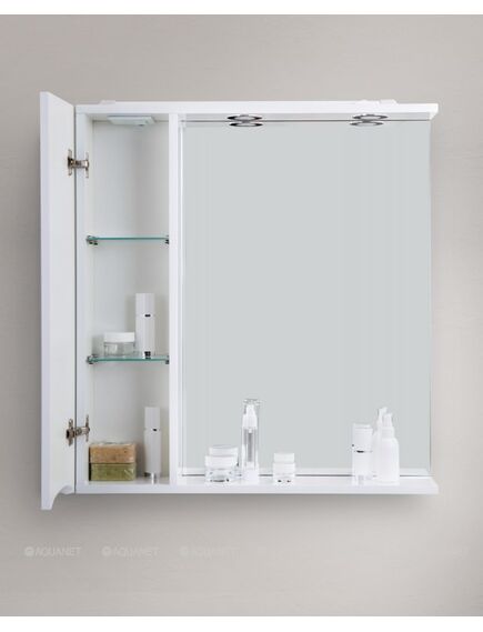 Купить Зеркало-шкаф 60 см BelBagno MARINO-SPC-600/750-1A-BL-P-L (marino-spc-600/750-1a-bl-p-l) по цене 13780 руб., в Санкт-Петебруге в интернет магазине 100-Систем, а также дургие товары BelBagno из раздела Зеркальные шкафы для ванной и Мебель для ванной комнаты