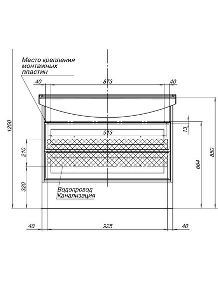 Купить Тумба под раковину Aquanet Остин 105 дуб кантербери (00252674) по цене 15594 руб., в Санкт-Петебруге в интернет магазине 100-Систем, а также дургие товары AQUANET из раздела Тумбы под раковину и Мебель для ванной комнаты