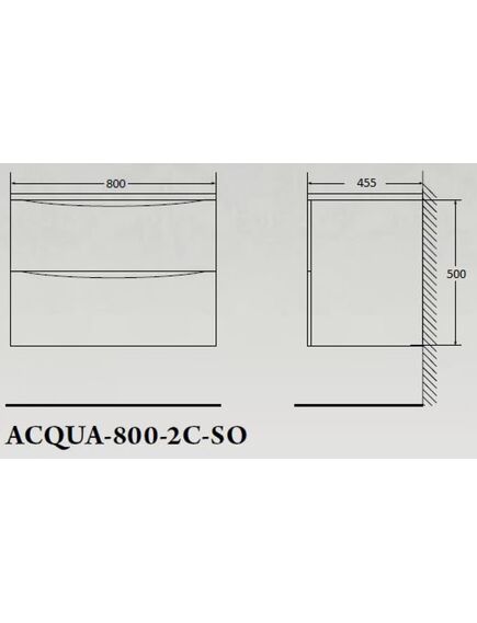 Купить Тумба для комплекта BelBagno ACQUA-800-2C-SO-RVB rovere vintage bianco (acqua-800-2c-so-rvb) по цене 28860 руб., в Санкт-Петебруге в интернет магазине 100-Систем, а также дургие товары BelBagno из раздела Тумбы под раковину и Мебель для ванной комнаты