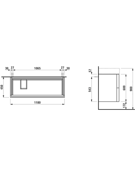 Купить Тумба под раковину Laufen Kartell R 4.0764.8.033.640.1 подвесная Белая матовая (4.0764.8.033.640.1) по цене 169990 руб., в Санкт-Петебруге в интернет магазине 100-Систем, а также дургие товары LAUFEN из раздела Тумбы под раковину и Мебель для ванной комнаты