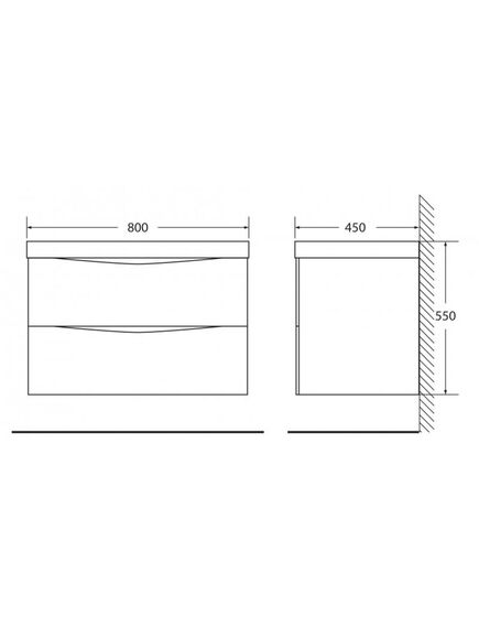 Купить Тумба для комплекта BelBagno MARINO-800-2C-SO-RC-P rovere ciliegio (marino-800-2c-so-rc-p) по цене 24100 руб., в Санкт-Петебруге в интернет магазине 100-Систем, а также дургие товары BelBagno из раздела Тумбы под раковину и Мебель для ванной комнаты