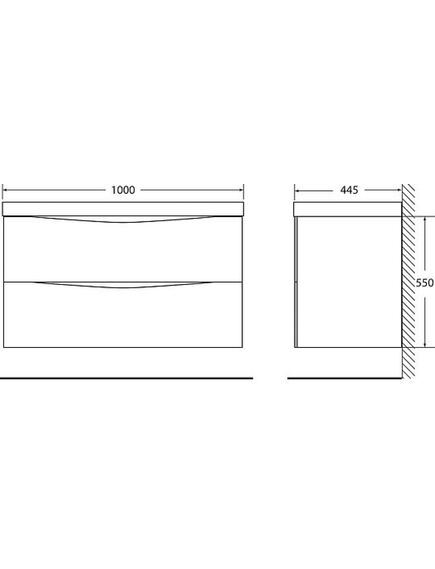 Купить Тумба для комплекта BelBagno MARINO-1000-2C-SO-RG-P rovere grigio (marino-1000-2c-so-rg-p) по цене 26800 руб., в Санкт-Петебруге в интернет магазине 100-Систем, а также дургие товары BelBagno из раздела Тумбы под раковину и Мебель для ванной комнаты