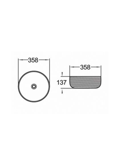 Купить COMFORTY. Раковина 102 (00004148750) по цене 17360 руб., в Санкт-Петебруге в интернет магазине 100-Систем, а также дургие товары COMFORTY из раздела Накладные раковины и Раковины и пьедесталы