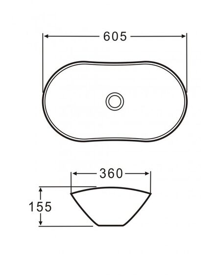 Купить Раковина накладная керамическая, чёрная матовая, BB1404-H301, 605x370x150 (bb1404-h301) по цене 18390 руб., в Санкт-Петебруге в интернет магазине 100-Систем, а также дургие товары BelBagno из раздела Накладные раковины и Раковины и пьедесталы