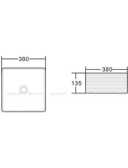 Купить Раковина накладная 38 см Belbagno BB1407 (bb1407) по цене 9100 руб., в Санкт-Петебруге в интернет магазине 100-Систем, а также дургие товары BelBagno из раздела Накладные раковины и Раковины и пьедесталы