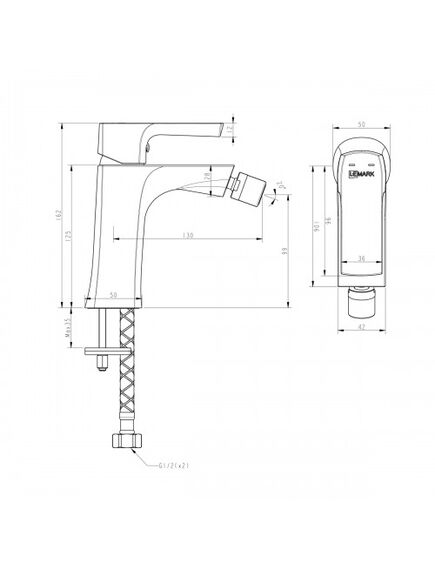 Купить Смеситель Lemark Ursus LM7208BL для биде (lm7208bl) по цене 13580 руб., в Санкт-Петебруге в интернет магазине 100-Систем, а также дургие товары LEMARK из раздела Смесители для биде и Смесители