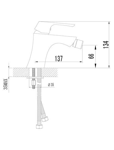 Купить Смеситель Lemark Unit LM4508C для биде (lm4508c) по цене 9890 руб., в Санкт-Петебруге в интернет магазине 100-Систем, а также дургие товары LEMARK из раздела Смесители для биде и Смесители