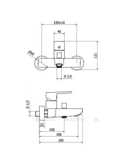 Купить Смеситель для душа Cezares FLORIAN-DM-01, хром (florian-dm-01) по цене 11610 руб., в Санкт-Петебруге в интернет магазине 100-Систем, а также дургие товары CEZARES из раздела Смесители для душа без излива и Смесители для ванны и душа