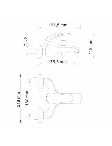 Купить Смеситель WasserKraft Rossel 2801 для ванны с коротким изливом. хром (2801) по цене 13720 руб., в Санкт-Петебруге в интернет магазине 100-Систем, а также дургие товары WasserKRAFT из раздела Смесители с коротким изливом и Смесители для ванны и душа