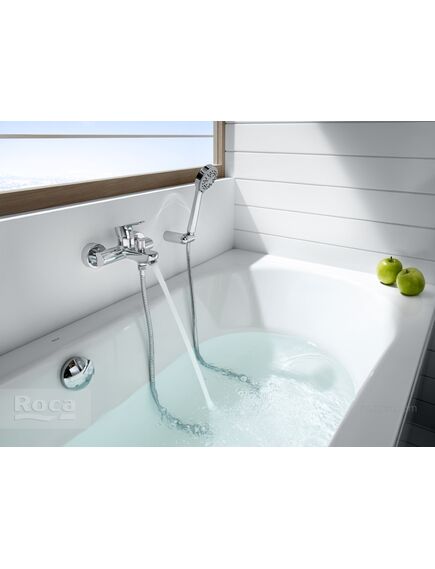 Купить Смеситель Roca L20 для ванны-душа, 5A0209C0M (5a0209c0m) по цене 8339.66 руб., в Санкт-Петебруге в интернет магазине 100-Систем, а также дургие товары ROCA из раздела Смесители с коротким изливом и Смесители для ванны и душа