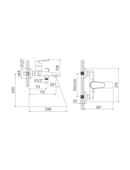 Купить Смеситель Iddis Zodiac ZODSB02i02 для ванны (zodsb02i02) по цене 11990 руб., в Санкт-Петебруге в интернет магазине 100-Систем, а также дургие товары IDDIS из раздела Смесители с коротким изливом и Смесители для ванны и душа