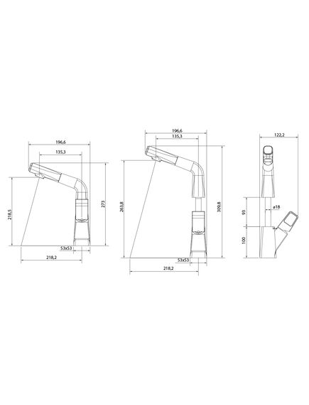 Купить Смеситель Lemark Soul LM6008BR для кухни/раковины (lm6008br) по цене 15340 руб., в Санкт-Петебруге в интернет магазине 100-Систем, а также дургие товары LEMARK из раздела Рычажные смесители и Смесители для кухни