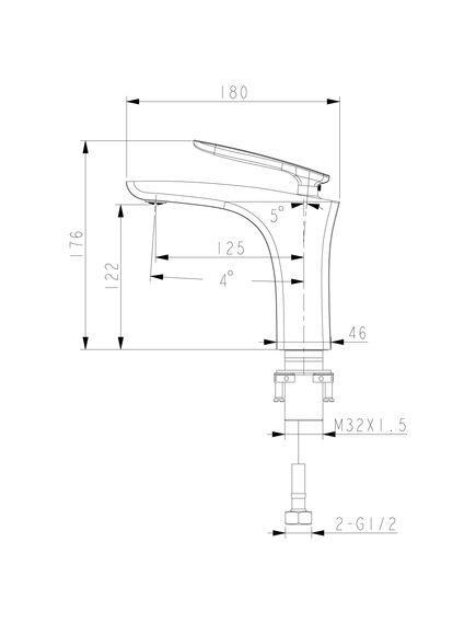 Купить Смеситель Lemark Bellario LM6806C для раковины (lm6806c) по цене 13390 руб., в Санкт-Петебруге в интернет магазине 100-Систем, а также дургие товары LEMARK из раздела Рычажные смесители и Смесители для раковины