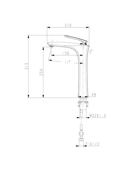 Купить Смеситель Lemark Bellario LM6809C для раковины (lm6809c) по цене 17370 руб., в Санкт-Петебруге в интернет магазине 100-Систем, а также дургие товары LEMARK из раздела Рычажные смесители и Смесители для раковины