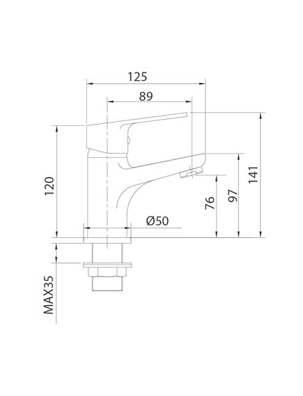 Купить Смеситель для умывальника, Helic, Milardo, HELSB00M01 (helsb00m01) по цене 3790 руб., в Санкт-Петебруге в интернет магазине 100-Систем, а также дургие товары MILARDO из раздела Рычажные смесители и Смесители для раковины