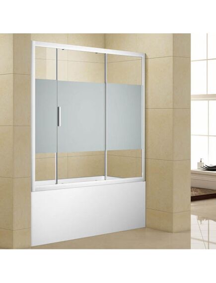 Купить Шторка для ванны Aquanet Practic AE10-B-170H150U-CP, прозрачное стекло (00243613) по цене 28040 руб., в Санкт-Петебруге в интернет магазине 100-Систем, а также дургие товары AQUANET из раздела Стеклянные шторки для ванн и Сантехника